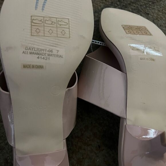 BAMBOO Tan Thong Sandals Minimalist Style - Picture 5 of 5